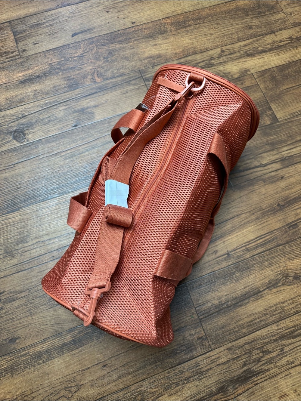 VSX Rust Orange Mesh Duffel Bag - Picture 3 of 4
